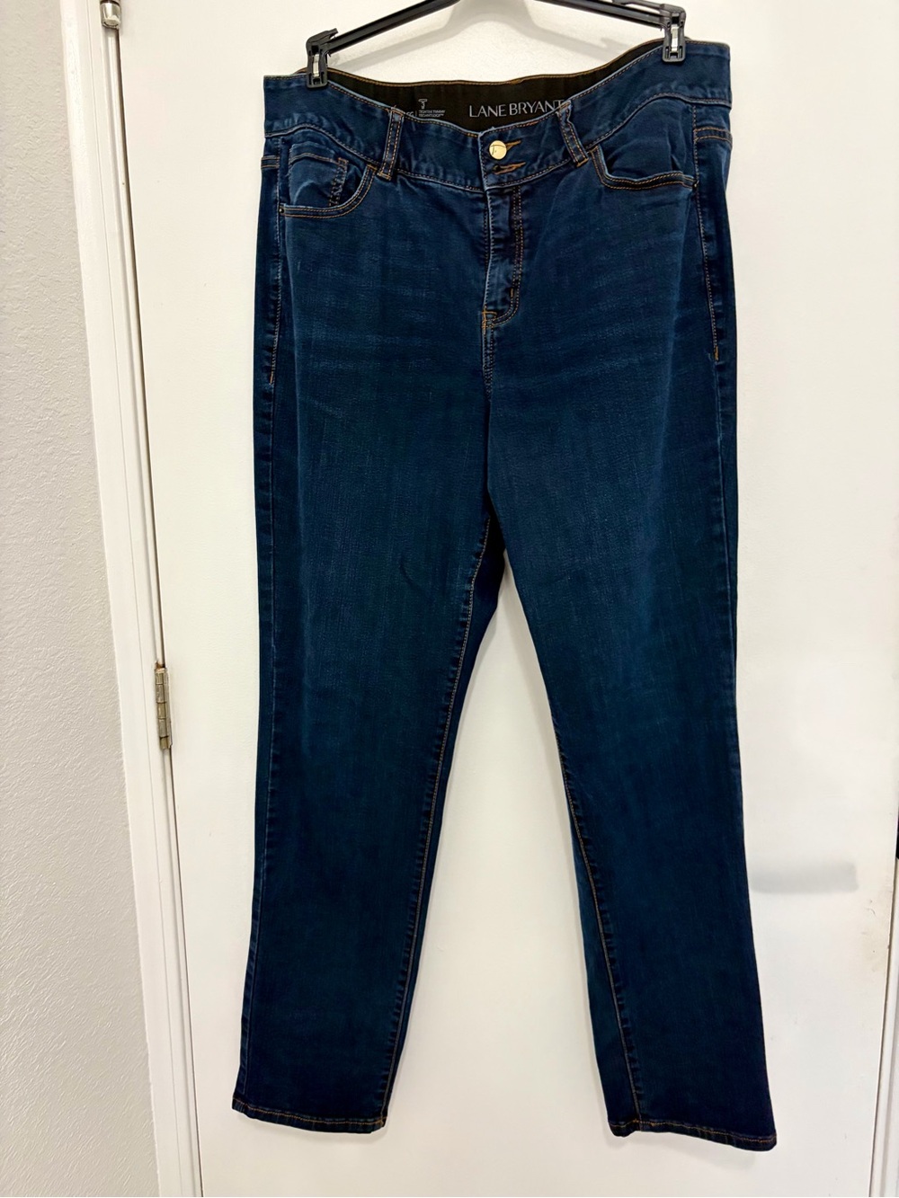 Lane Bryant Deep Indigo Straight-Leg Jeans